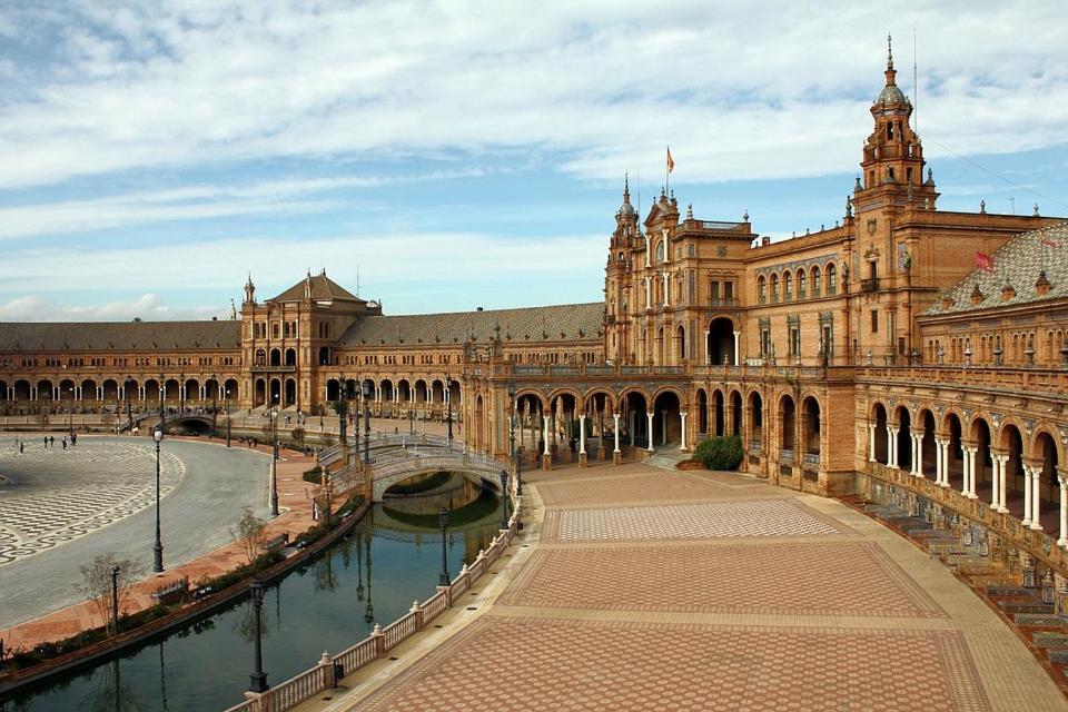 Epicenter Lujoso Apto Parking Gratis Perfecta Ubicacion Sevilla Bagian luar foto